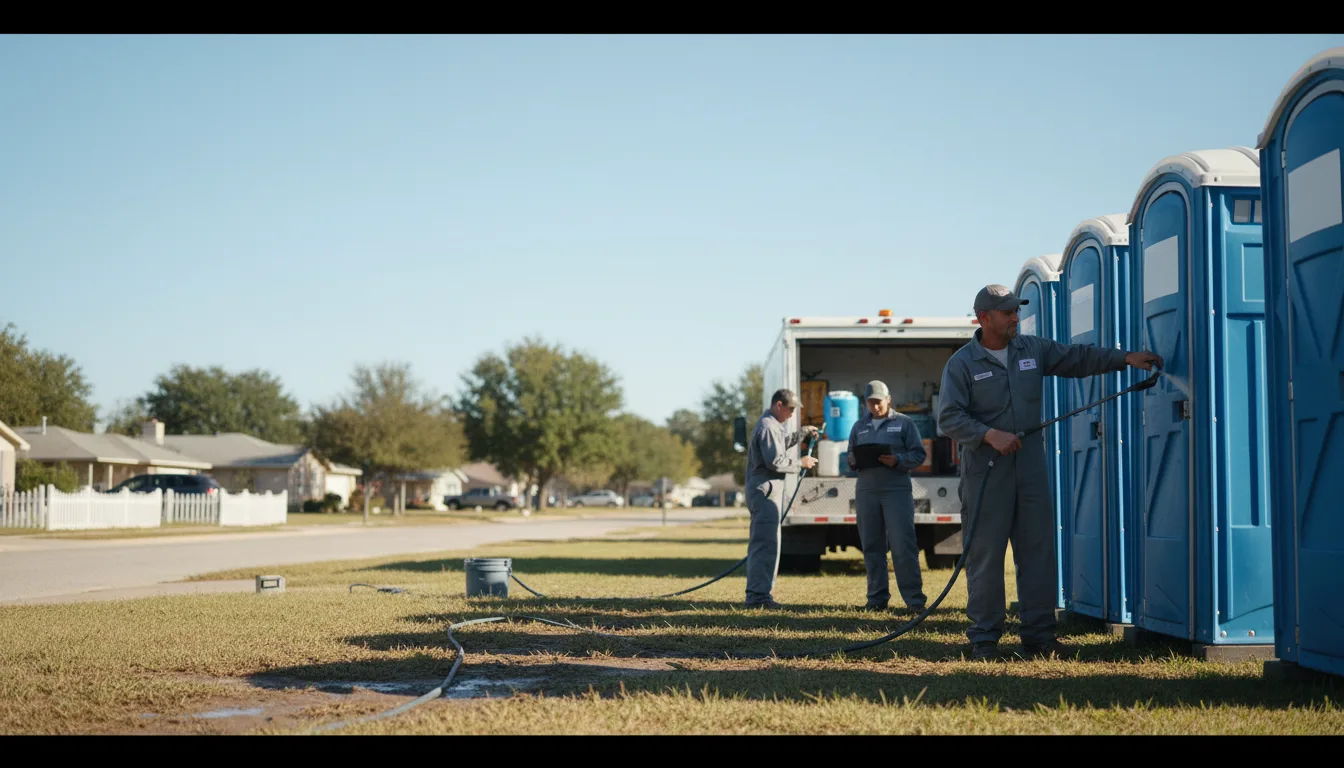 Long-Term Portable Toilet Rental in Mayfield, KS near me